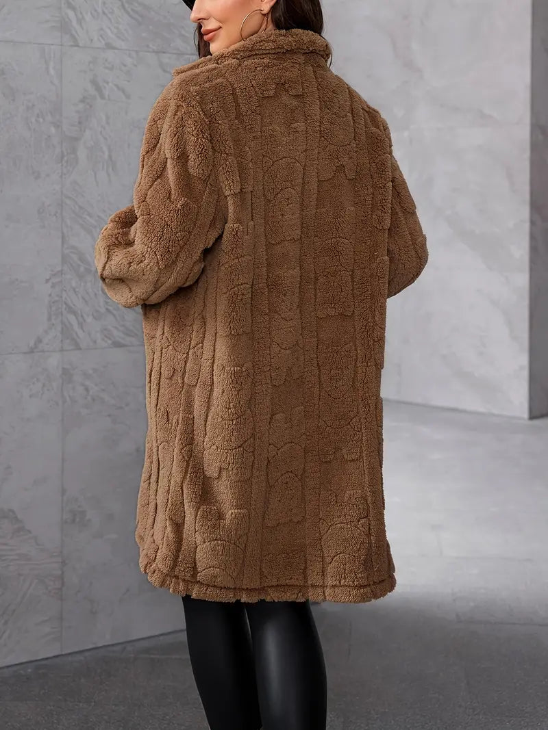 Seraphina I Manteau d'hiver texturé