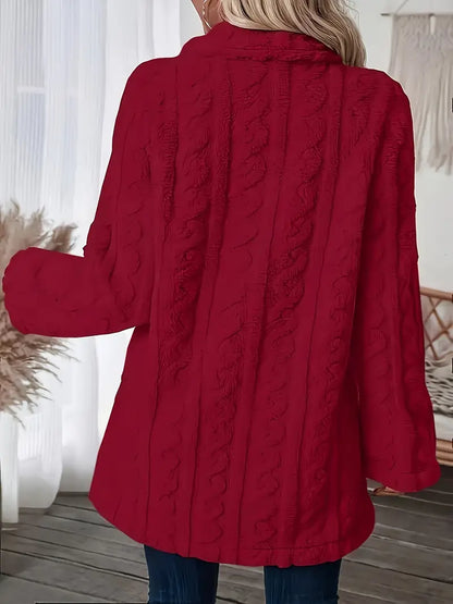 Seraphina I Manteau d'hiver texturé